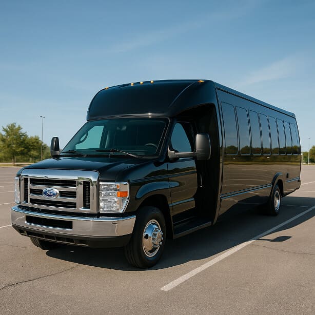 Bus Rental Company Burbank 18 Passenger Minibus
