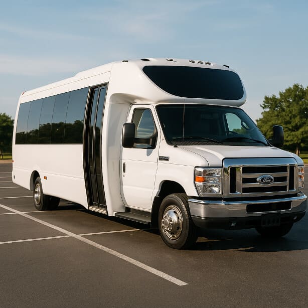 Bus Rental Company Burbank 20 Passenger Minibus