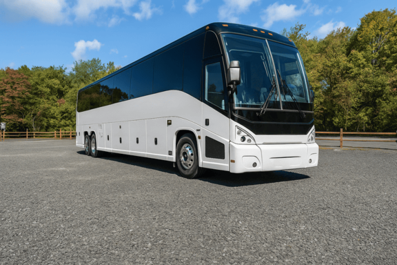Bus Rental Company Burbank 56 Passenger Charter Bus