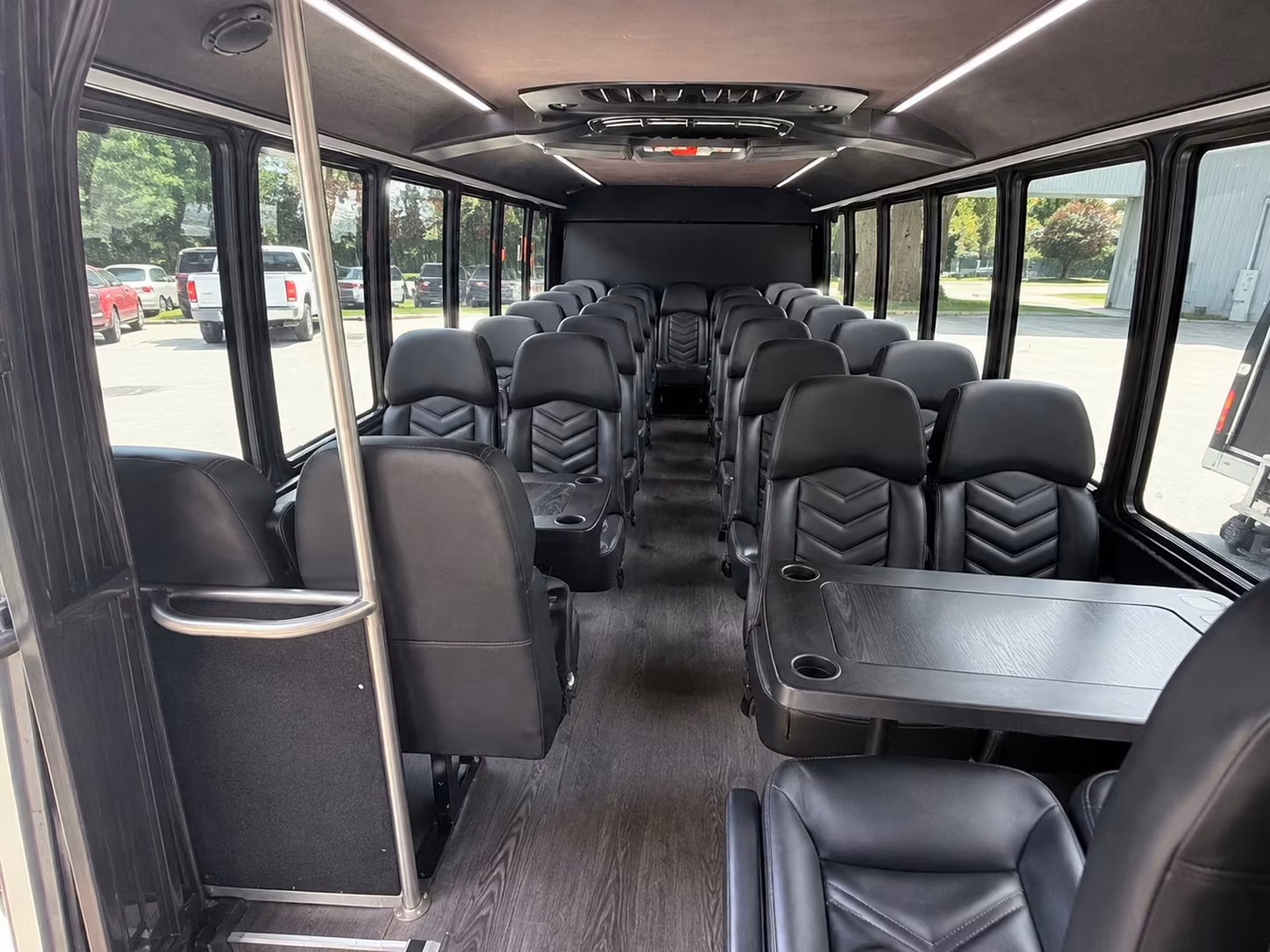 20 passenger minibus inside