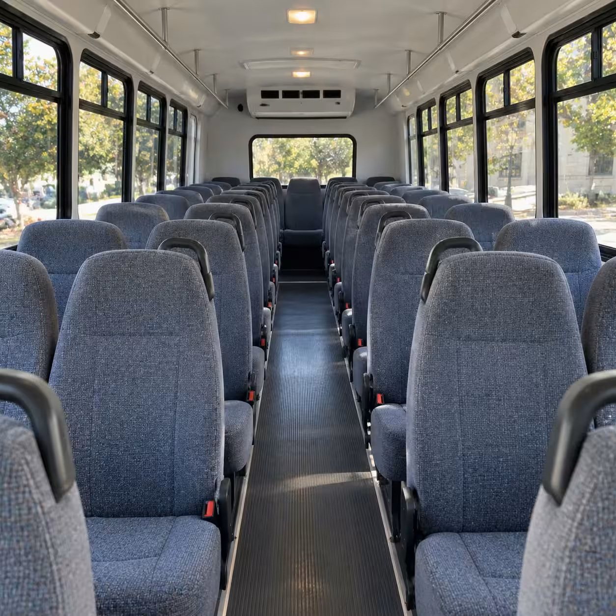 30 passenger minibus interior