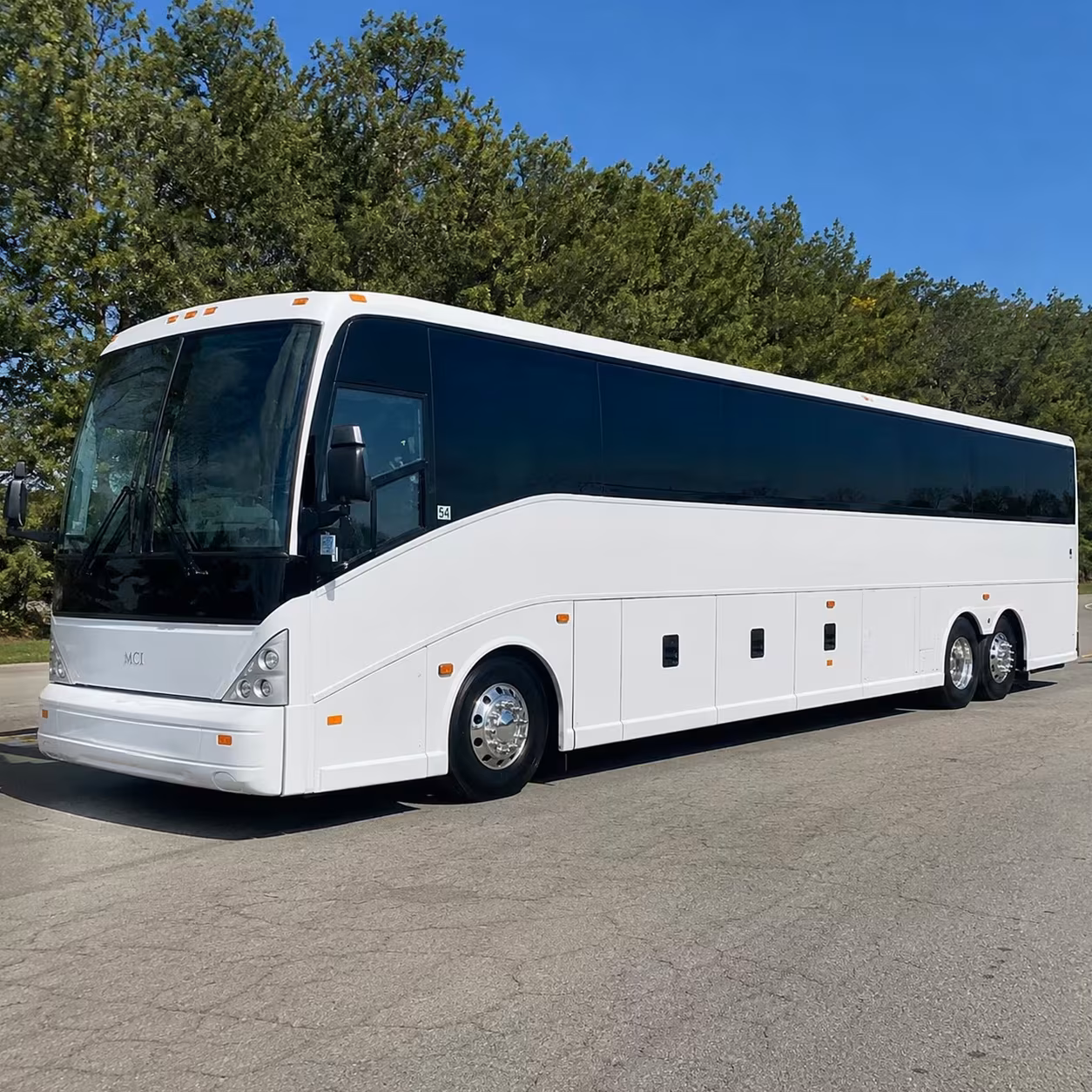 burbank 56 passenger charter bus rental
