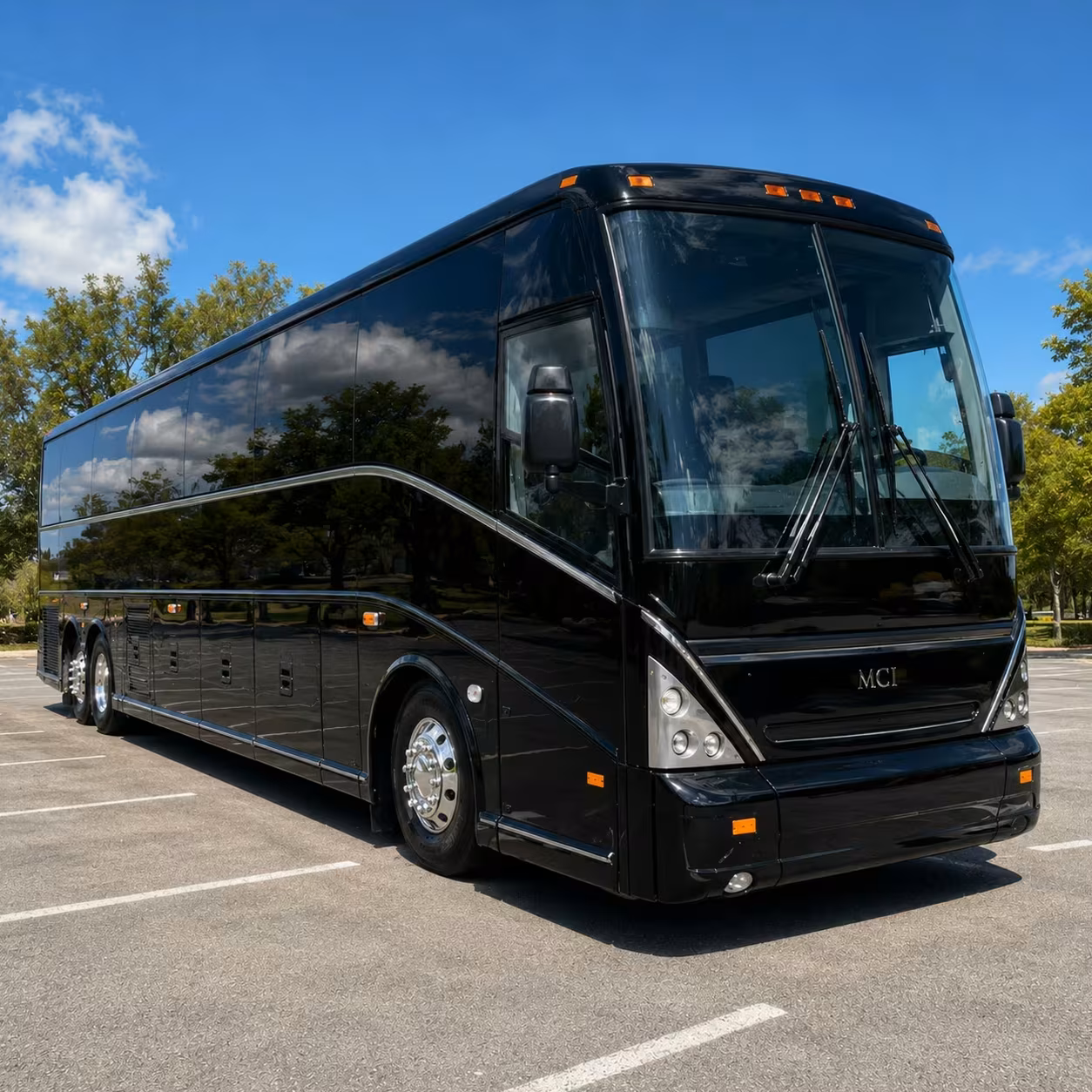 burbank bus rentals for long distance corporate team travel