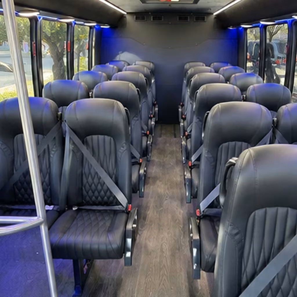 burbank hotel and convention minibus rentals from bur