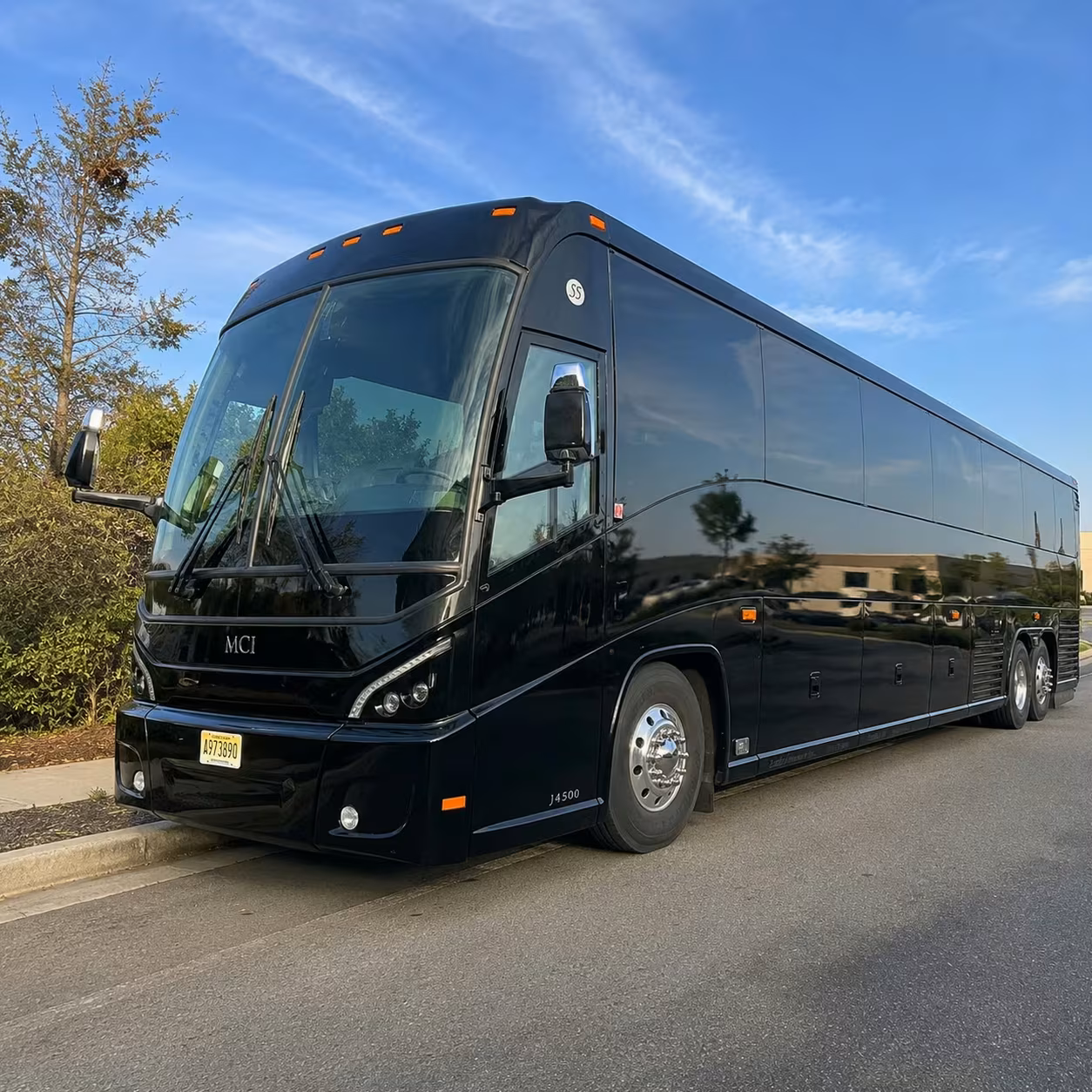 compare long distance bus rental prices in burbank