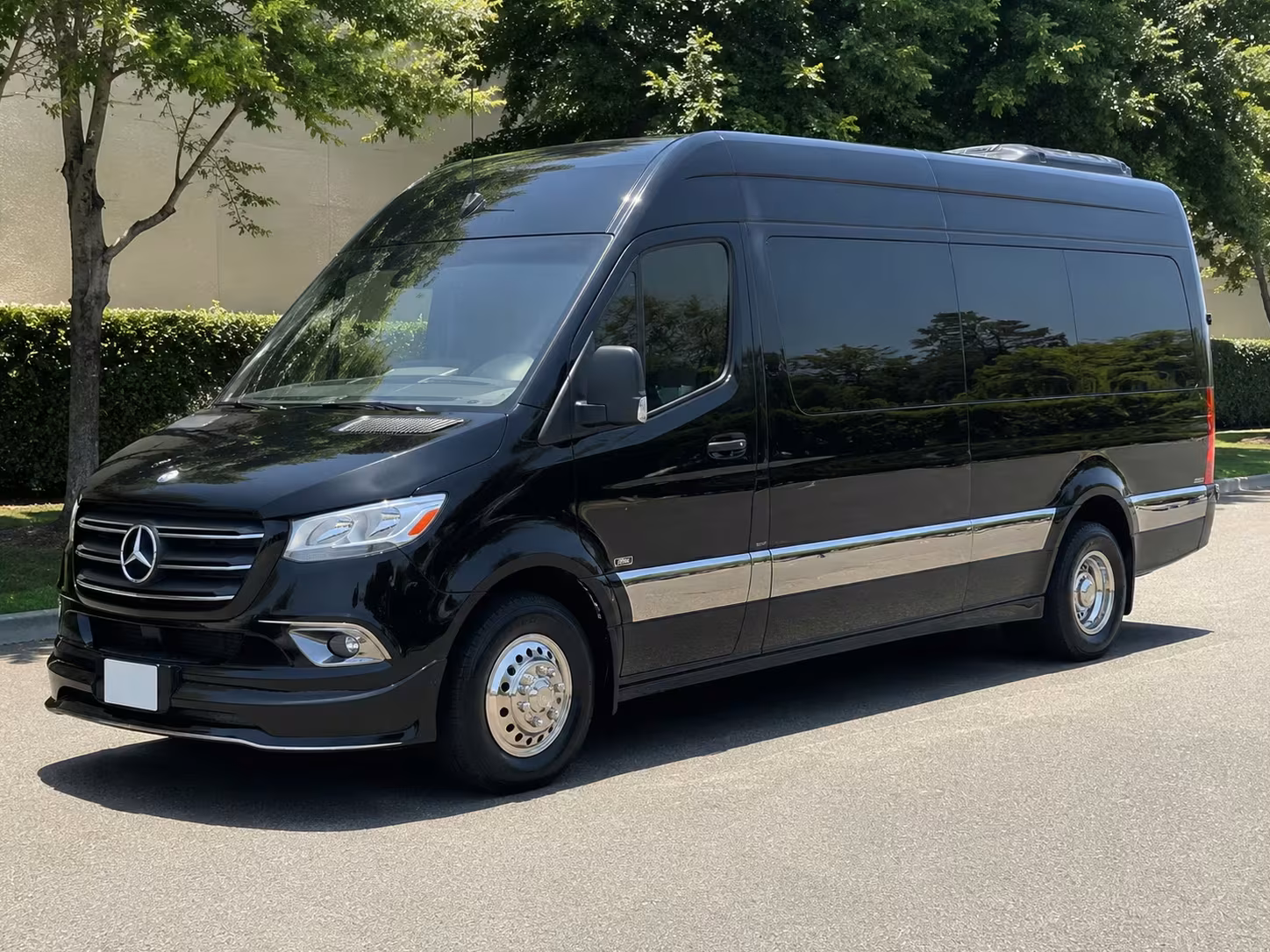 sprinter van with driver